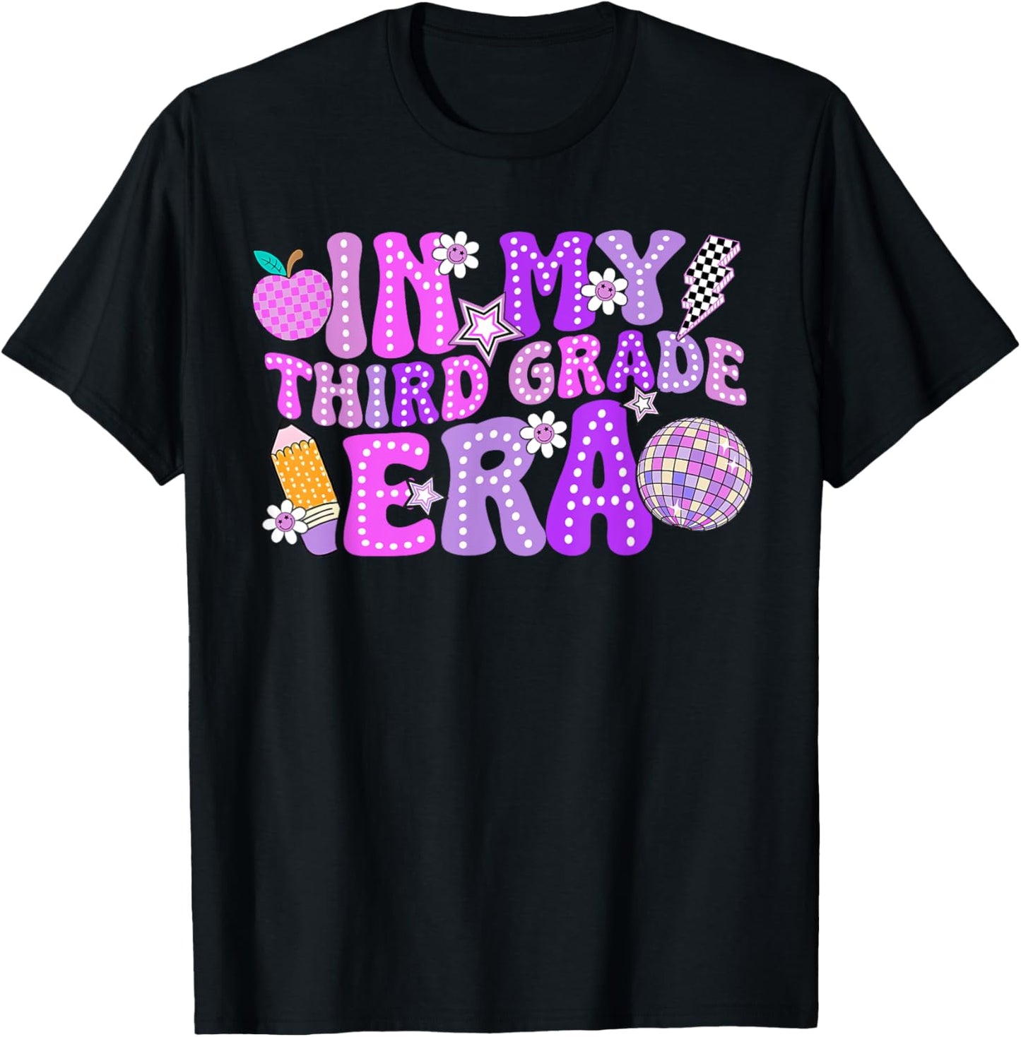 In My 3rd Grade Era Cute Back To School Teacher Tee | TeeBrew