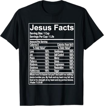Jesus Facts Religious Studies Catholicism T-Shirt
