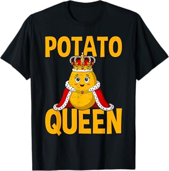 Potato Queen | Womens Potato Girls Potato T-Shirt