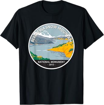 Berryessa Snow Mountain National Monument California Circle T-Shirt