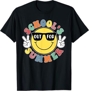 Schools Out For Summer Teacher Kids Last Day Of School T-Shirt