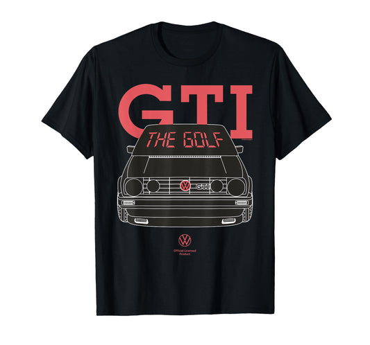 Volkswagen The Golf GTI Classic Car T-Shirt