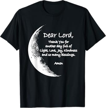 Christian Night Bedtime Prayer Pajama Faith and Love for God T-Shirt