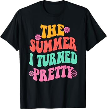 The Summer Beach Funny I Turned Pretty Summer Beaches T-Shirt