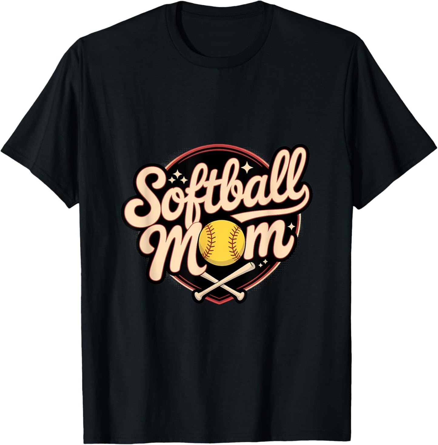 Softball Mom Sport Spirit T-Shirt