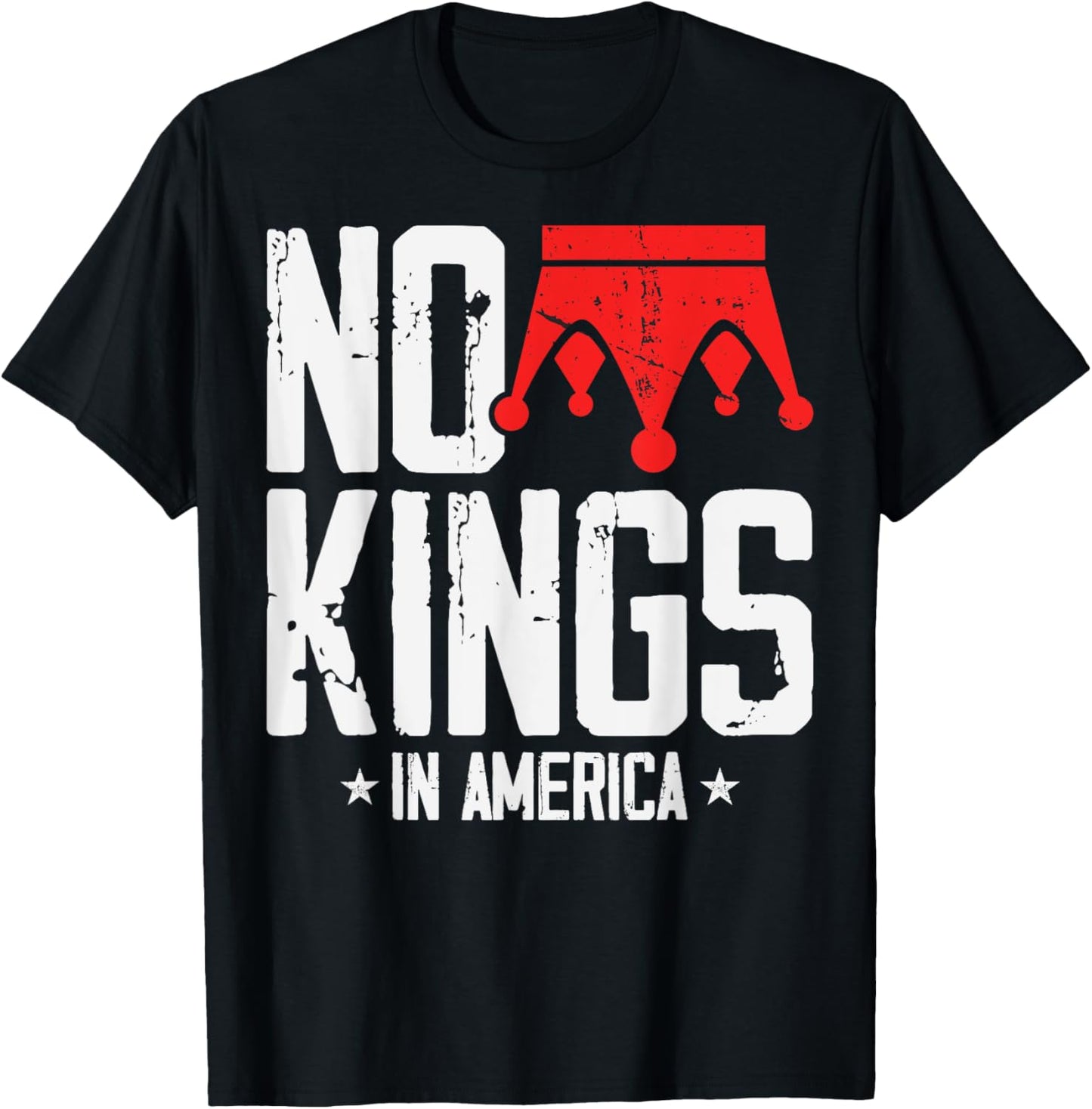 No Kings Vintage Patriotic Freedom Liberty Usa Liberty T-Shirt