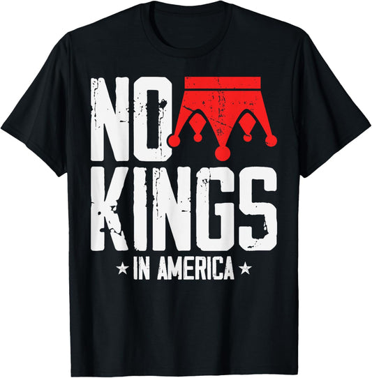 No Kings Vintage Patriotic Freedom Liberty Usa Liberty T-Shirt