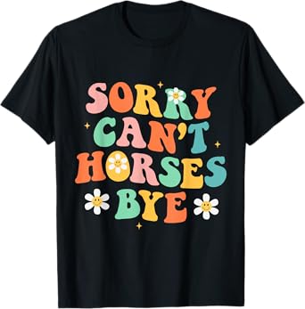 Funny Horse Shirt for Men Women Boys or Girls T-Shirt