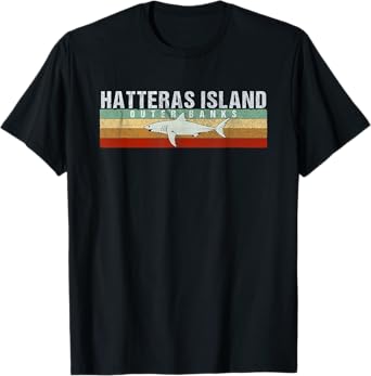 Hatteras Island Shark T Shirt / Hatteras Island Outer Banks T-Shirt