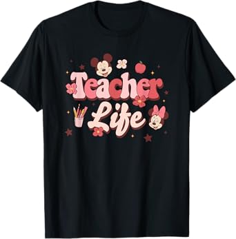 Disney Mickey And Friends Jobs And Roles Teacher Life T-Shirt
