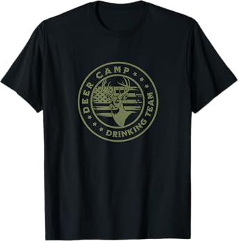 Deer Camp Drinking Team - Funny Hunting T-Shirt