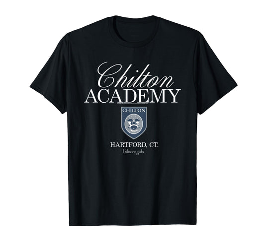 Gilmore Girls Chilton Academy Elevated Logo TV Show T-Shirt