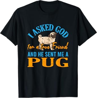 Jesus Prayer Pug Lover Pet Owner Gift Pug T-Shirt