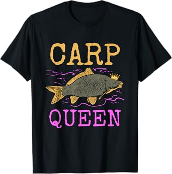 Carp Queen - Carps Fishing Angler Sportfishing Angling T-Shirt