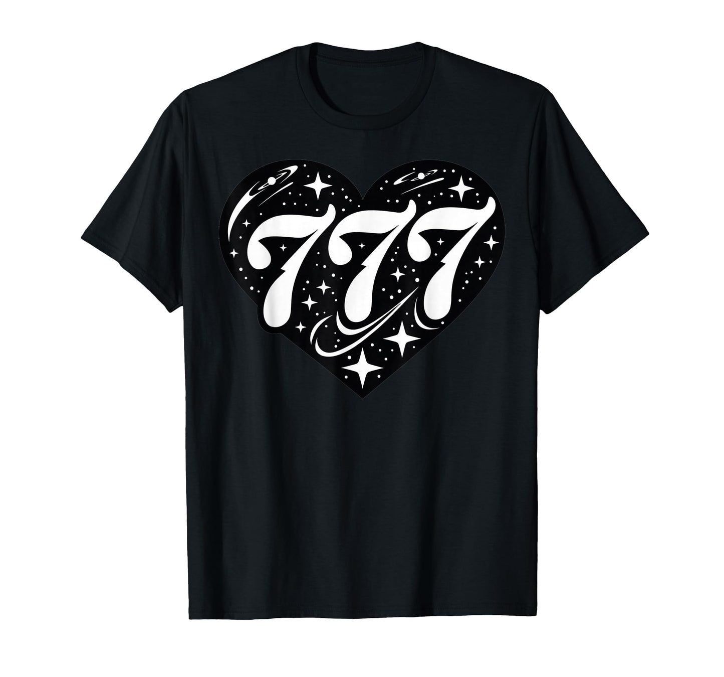 777 Numerology - Spiritual Personal Number 777 Angel Number T-Shirt