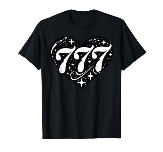 777 Numerology - Spiritual Personal Number 777 Angel Number T-Shirt