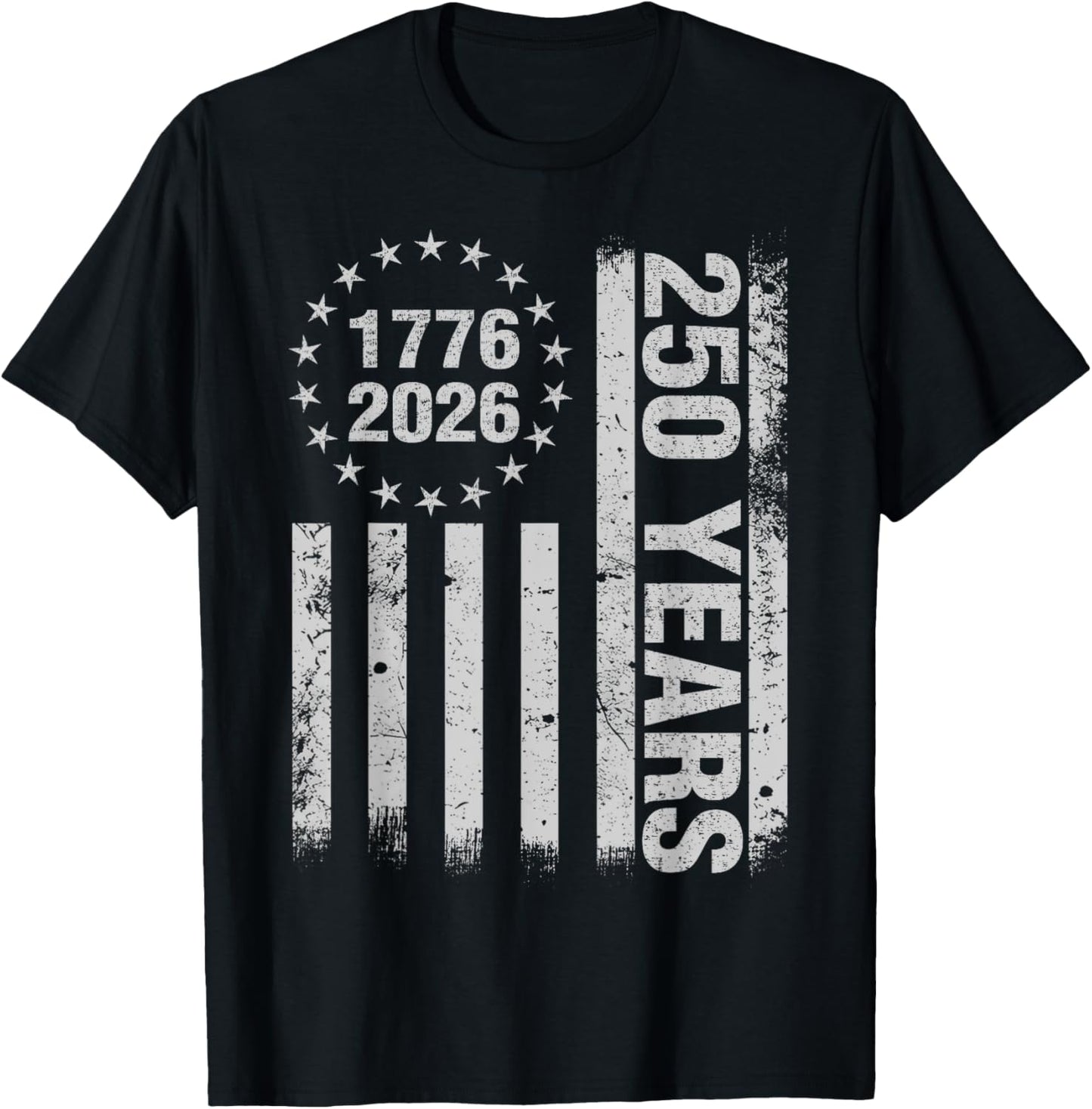 250th USA Independence Day 1776-2026 T-Shirt