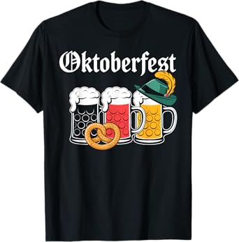Oktoberfest Drinking Squad Germany Flag Men Women T-Shirt