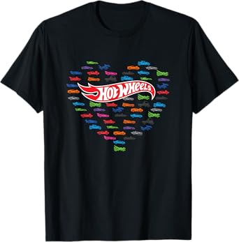 Hot Wheels - Heart Shape T-Shirt