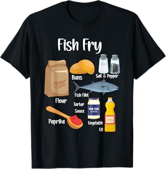 Fish Fry Ingredients T-Shirt