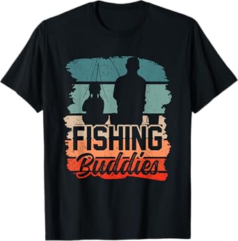 Fishing Buddies Fisher Buddy Fisherman T-Shirt