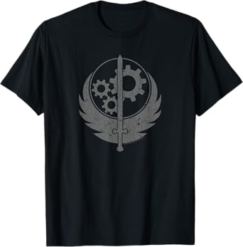 Fallout Video Game Brotherhood of Steel Logo T-Shirt