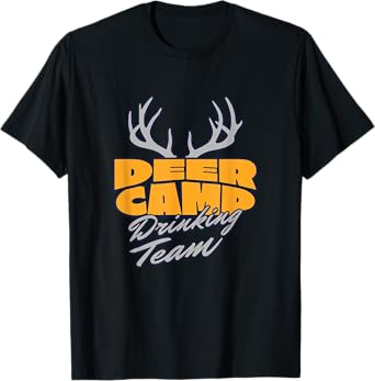 Deer Camp Drinking Team - Funny Hunting T-Shirt