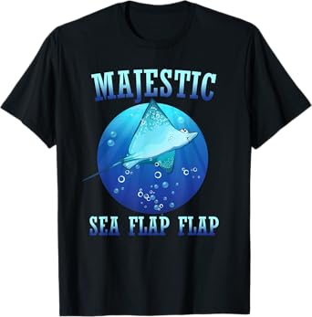Majestic Sea Flap Flap Stingray T-Shirt