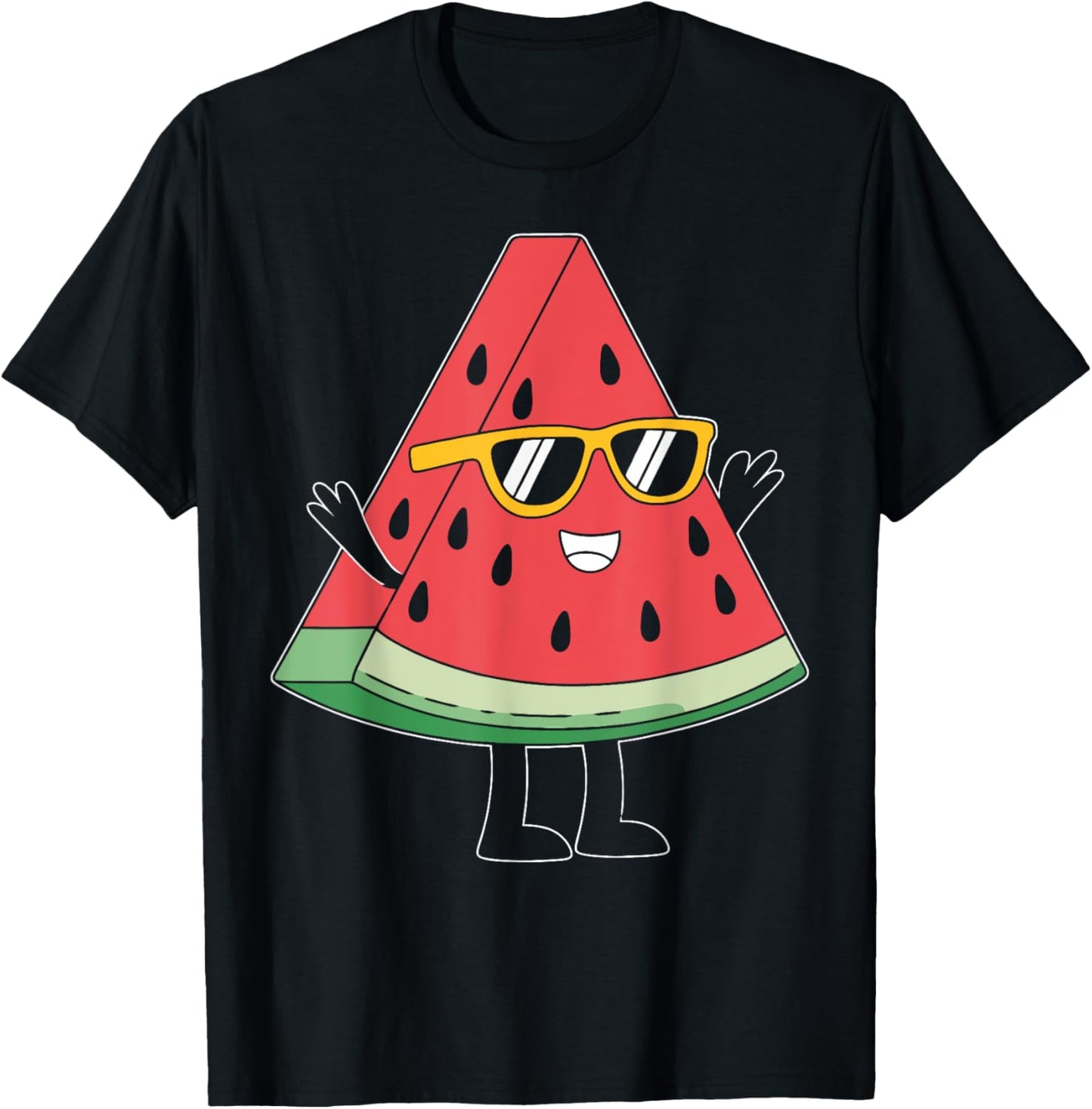 Cute Watermelon Design for Men Women Kids Summer Fun T-Shirt