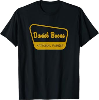 Daniel Boone National Forest Vintage Inspired Sign Graphic T-Shirt