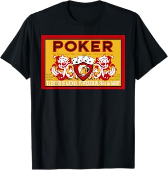 Cerveza Poker Colombia From Medellin To All Colonbia Parcero T-Shirt