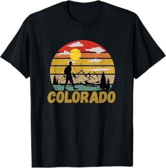 Colorado Tee - Retro Vintage Mountains Nature T-Shirt