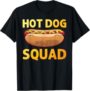 Cool Hotdog Outfit For Men Women Adult Hotdog Hot Dog Lover T-Shirt