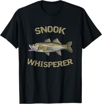 Snook Whisperer | Common Snook Shirt | Florida Fishing Shirt T-Shirt