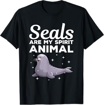 Funny Seal Costume For Men Women Kids Sea Lion Seal Lover T-Shirt
