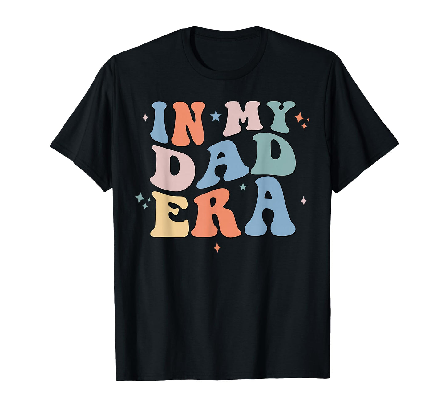 In My Dad Era Retro Groovy Father's Day T-Shirt