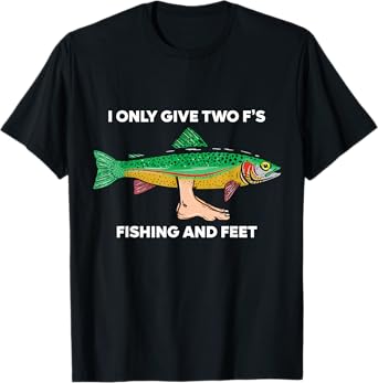 Oddly Specific Apparel Unisex-Adults Fishing T-Shirt Black Small Classic Fit Short Sleeve Modern Humor Irony Satirical Design