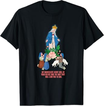 Our Lady of Fatima. Virgin Mary T-Shirt