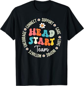 Head Start Team Homeschool Teacher Headstart Back To School T-Shirt