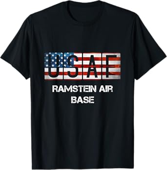 Ramstein Air Base US Flag T-Shirt