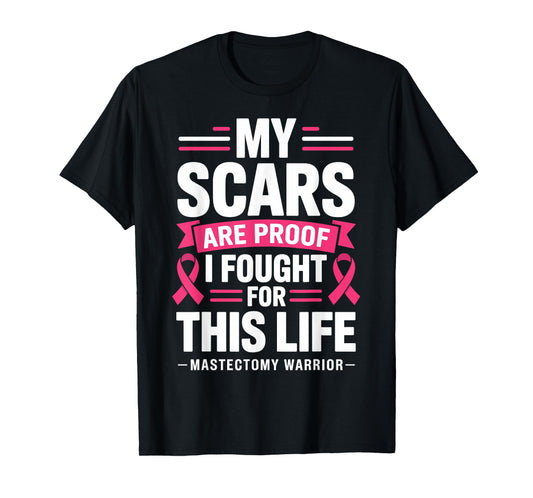 Mastectomy Funny Breast Cancer Women T-Shirt