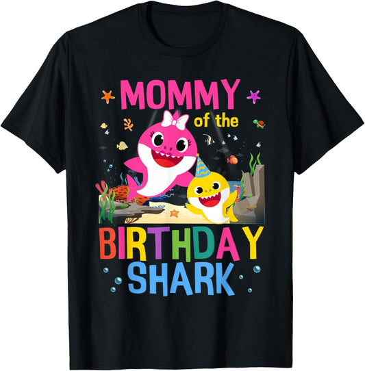 Funny Mommy Of The Birthday Boys Girl Kids Family Matching T-Shirt