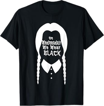 On Wednesdays We Wear Black T-Shirt