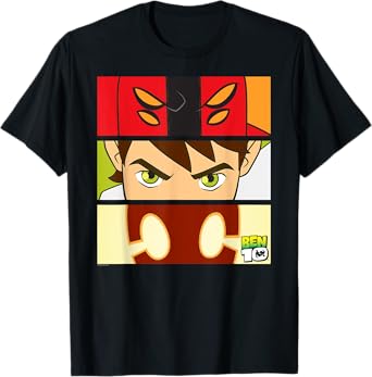 Ben 10 Alien Transformation Eyes Cartoon T-Shirt