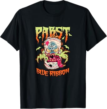 Pabst Blue Ribbon | Halloween Creature Can T-Shirt