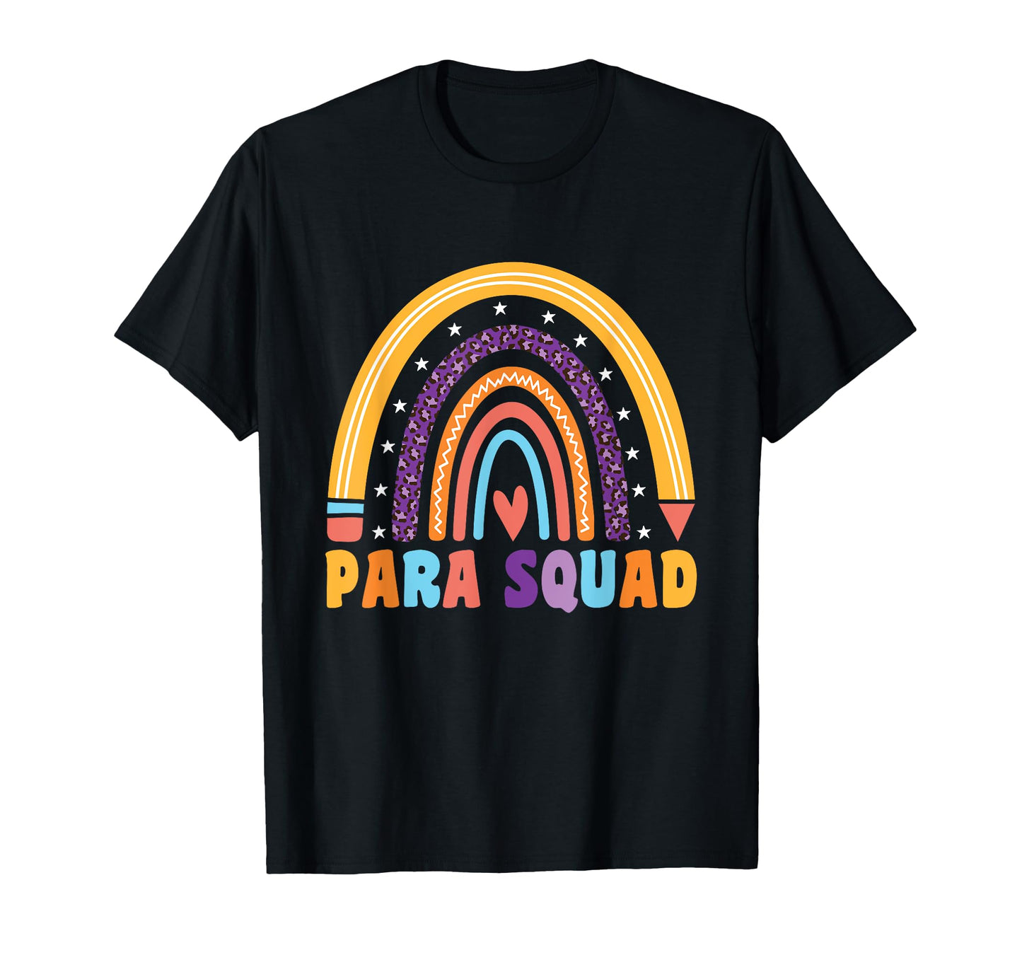 Para Squad Para Teacher Paraprofessional Men Women T-Shirt