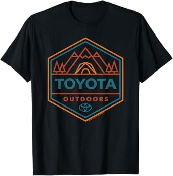 Toyota Outdoors Art Line Big Chest Logo T-Shirt