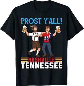 Tennessee Bavaria Prost Y'all Nashville Oktoberfest Drinker T-Shirt