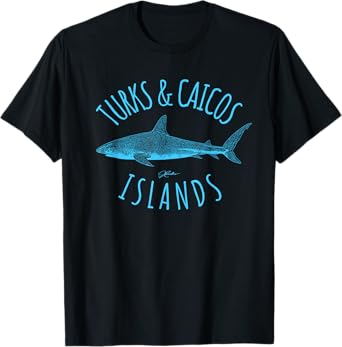 JCombs: Turks & Caicos Islands, Carib. Reef Shark T-Shirt