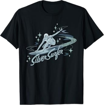 Marvel Fantastic Four: First Steps Silver Surfer Retro '60s T-Shirt